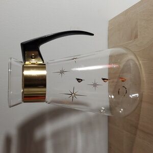 pyrex starburst coffee pot, no lid